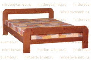 Кровать Алия из массива дерева