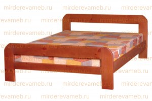 Кровать Алия из массива дерева