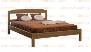 Кровать Дачная модель№2 из массива дерева