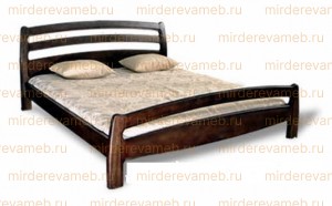 Кровать Ника из массива дерева