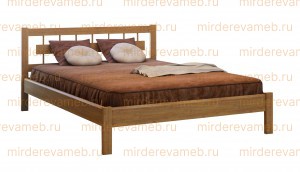 Кровать Сакура модель№2 из массива дерева