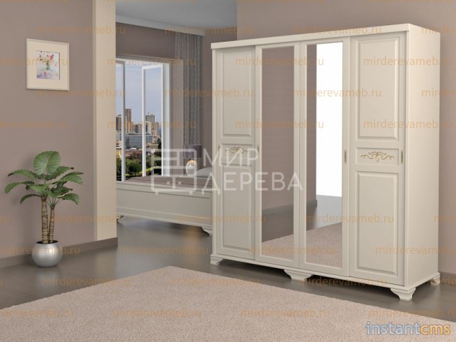 Шкаф - купе Лиана 1 из массива дерева Ш-180см,В-190см,Г-60см