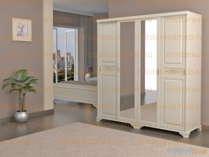 Шкаф - купе Лиана 1 из массива дерева Ш-180см,В-190см,Г-60см