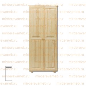 Шкаф Витязь 103 из массива дерева Ш-80см,В-190см,Г-60см