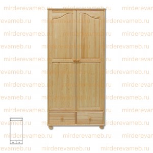 Шкаф Витязь 113 из массива дерева Ш-90см,В-190см,Г-60см