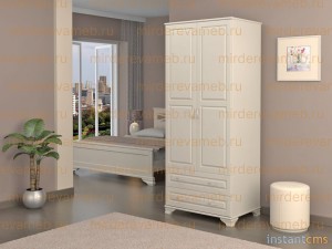 Шкаф Лиана 19 из массива дерева Ш-80см,В-200см,Г-60см