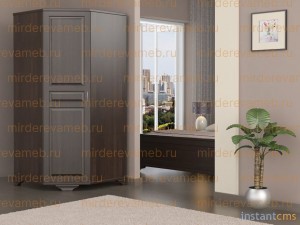 Шкаф Лиана угловой из массива дерева Ш-90см,В-200см,Г-90см