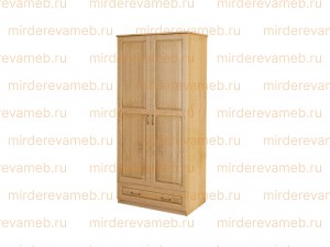 Шкаф ШВ 102 из массива дерева Ш-80см,В-190см,Г-60см