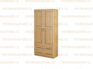 Шкаф ШВ 110 из массива дерева Ш-80см,В-200см,Г-60см