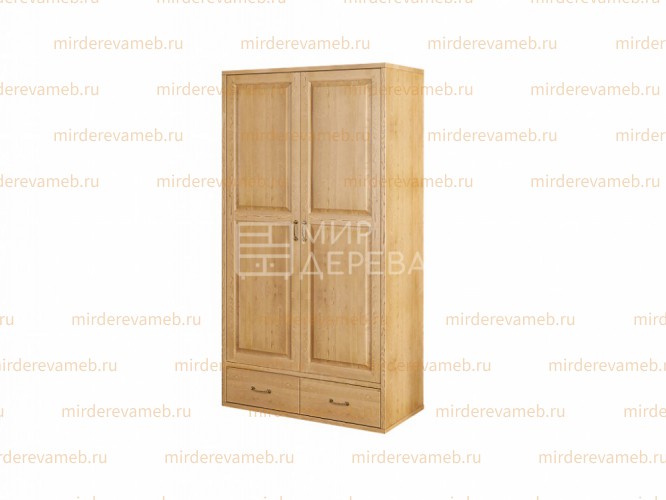 Шкаф ШВ 122 из массива дерева Ш-90см,В-190см,Г-60см
