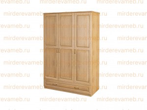 Шкаф ШВ 106 из массива дерева Ш-120см,В-190см,Г-60см
