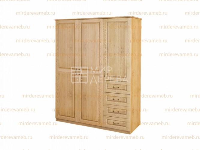 Шкаф ШВ 108 из массива дерева Ш-140см,В-190см,Г-60см