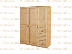Шкаф ШВ 108 из массива дерева Ш-140см,В-190см,Г-60см