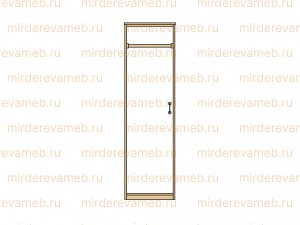 Шкаф ШВ 112 из массива дерева Ш-45см,В-190см,г-60см