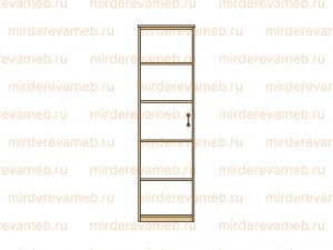 Шкаф ШВ 130 из массива дерева Ш-45см,В-190см,Г-60см