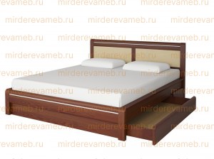 Кровать Окаэри модель№5-2 из массива дерева