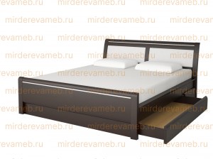 Кровать Окаэри модель№6 из массива дерева