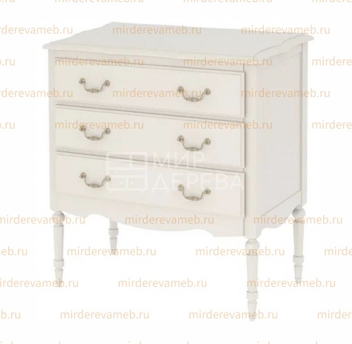 Комод малый Амелия 3 ящика Ш-90см,В-90см,Г-50см