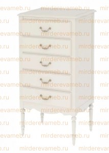 Комод Амелия 5 ящиков Ш-65см,В-130см,Г-50см