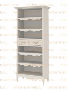 Стеллаж Амелия с ящиками модель №2 Ш-100см,В-225см,Г-43см