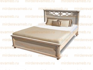 Кровать Мальта из массива дерева