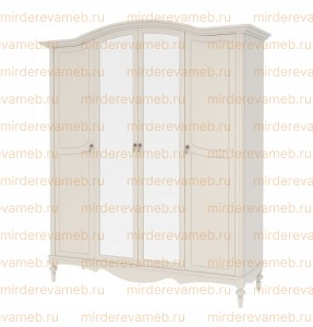 Шкаф Амелия четырехстворчатый с зеркалом Ш-180см,В-230см,Г-63см