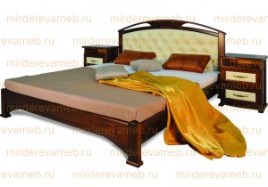 Кровать Омега модель№2 из массива