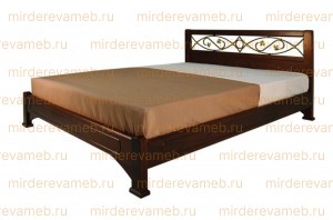 Кровать Омега модель№7 из массива