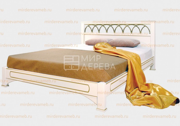 Кровать Омега модель№9 из массива 