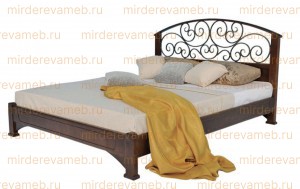 Кровать Омега модель№11 из массива
