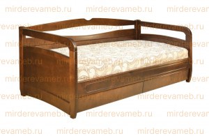 Кровать Омега модель№12 из массива