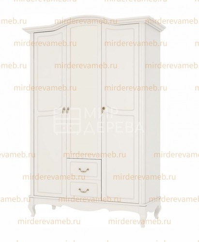 Шкаф Авиньон трехстворчатый с ящиками Ш-156см,В-230см,Г-63см