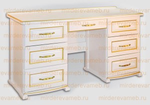 Письменный стол серии Омега модель№2 из массива Ш-180см,В-85см,Г-60см