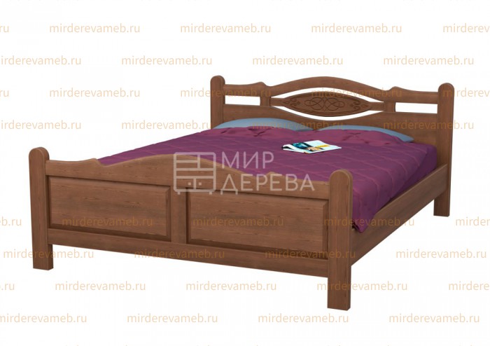 Кровать Палермо из массива