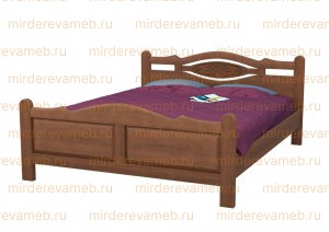 Кровать Палермо из массива