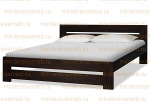 Кровать Аника из массива
