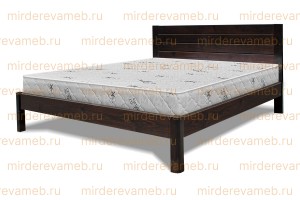 Кровать Лирос из массива