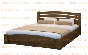 Кровать Милена из массива