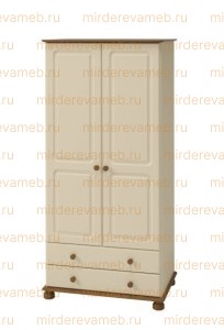 Шкаф ECO-2 из массива Ш-100см,В-200см,Г-60см
