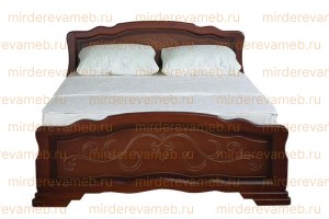 Кровать Фиеста из массива дерева