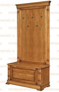 Прихожая Верди - 406 из массива дерева Ш-115см,В-220см,Г-50см