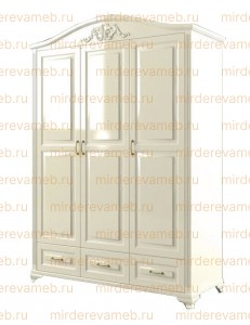 Шкаф Венеция 3.3 из массива Ш-160см,В-220см,Г-60см