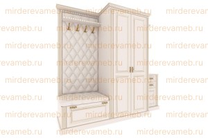 Прихожая Верона - 028 из массива Ш-250см,В-230см,Г-60см