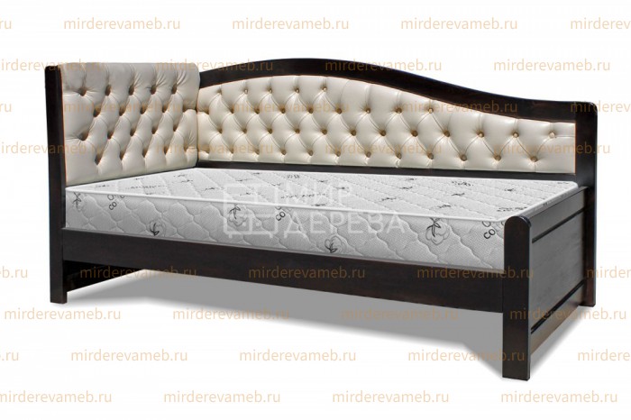 Кровать Вероника Soft из массива