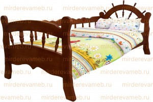 Кровать Моряк из массива 