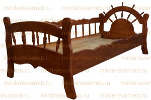 Кровать Моряк из массива 