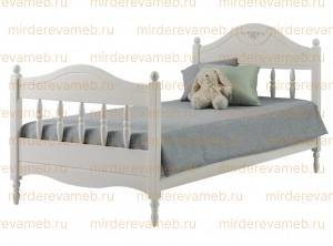 Кровать Айно модель№6 из массива