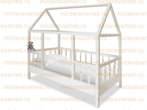 Кровать - домик модель№10 из массива