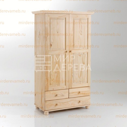 Шкаф Муромец модель№2 из массива Ш-90см,В-190см,Г-60см