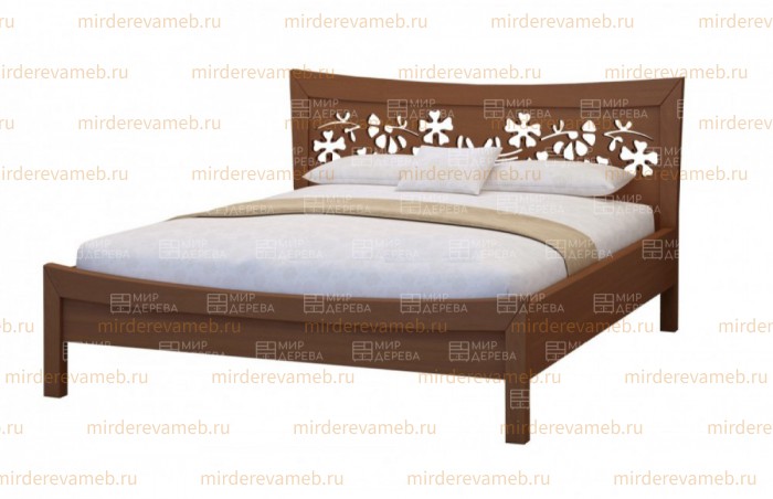 Кровать Мадера из массива